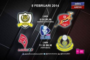 perak vs kelantan dan lions vs terengganu