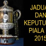 JADUAL DAN KEPUTUSAN PIALA FA 2015 JADUAL DAN KEPUTUSAN PIALA FA 2015